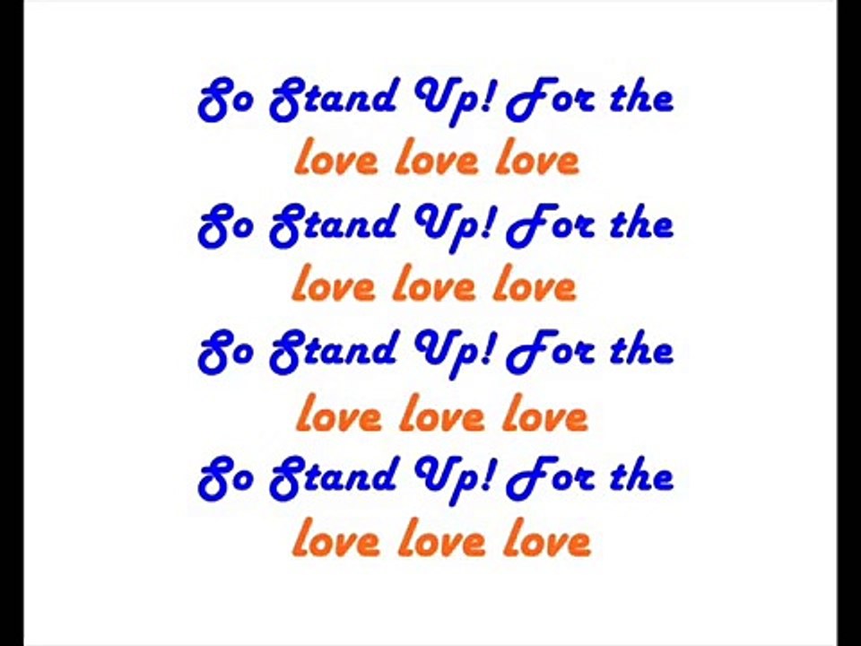 Jessie J - Stand Up - With Lyrics