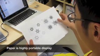 CHI'15 - WonderLens: Optical Lenses and Mirrors for Tangible Interactions on Printed Paper