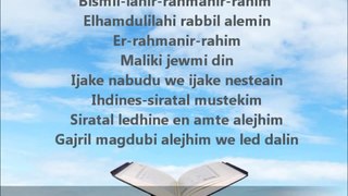 Meso Suren Fatiha ( Në Transliterim Shqip dhe Përkthim Shqip ) Në HD