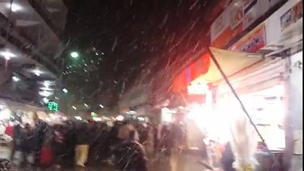 snow fall in muree