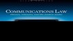 Communications Law Liberties Restraints and the Modern Media Wadsworth Series in Mass Communication and Journalism-OUT