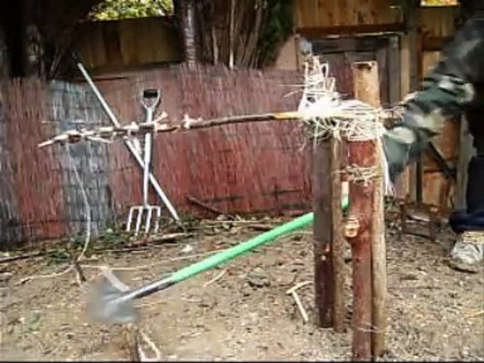rambo first blood style spear trap
