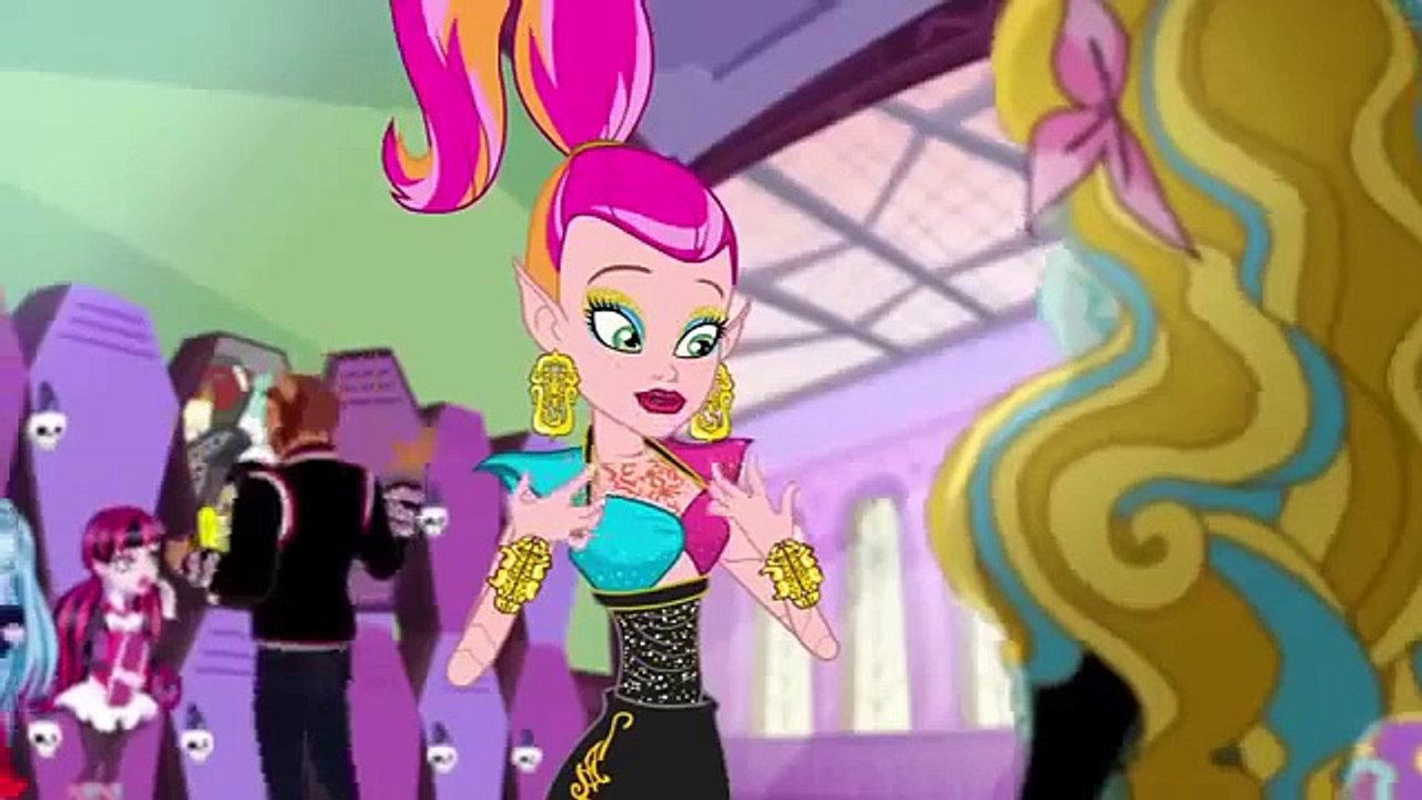 MONSTER HIGH - Episode 6 -- Scareful What You Wish For FULL CARTOON