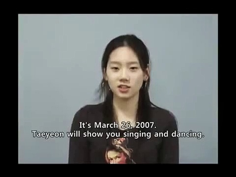 少女時代-テヨンデビュー前！