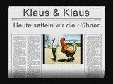 Klaus & Klaus -- Heute satteln wir die Hühner