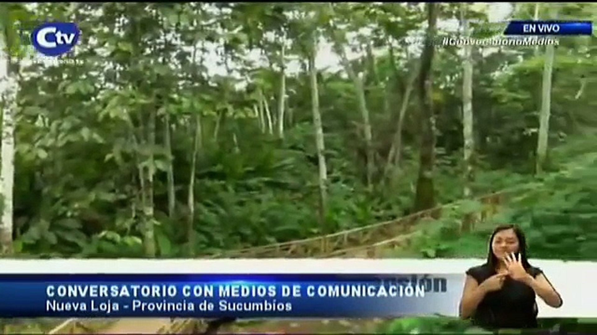 Conversatorio con Medios de Comunicación 26 05 2015