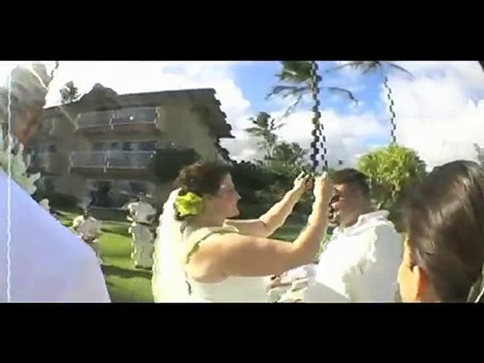 Our Hawaiian Wedding Ceremony in Kauai