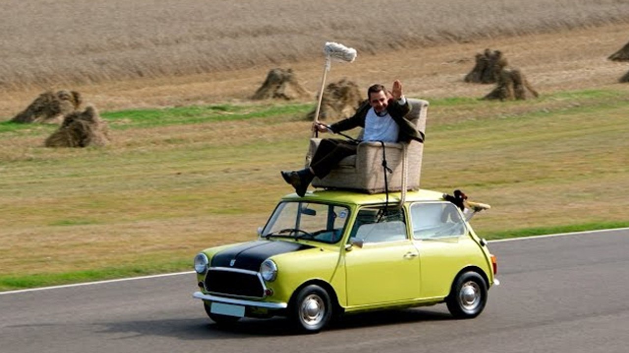 Mr. Bean Rides His 1976 Mini 1000 Again Rowan Atkinson's Iconic Car