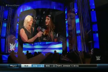 Nikki Bella & Charlotte Backstage Segment