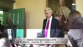 Geert Wilders - House of Lords 1