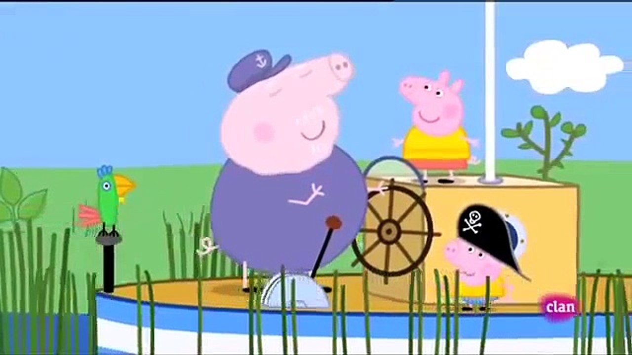 Peppa pig Castellano Temporada 3x11   El viaje en barco de polly