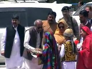 Visit of Governor KPK Sardar Mahtab Ahmad Khan to Mohmand Agency on 5th May 2015