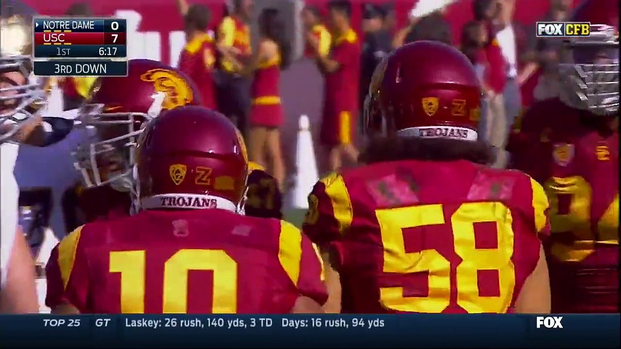 USC 49, Notre Dame 14 - Highlights (11/29/14)
