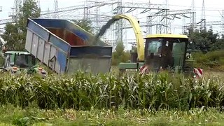 Silage Mais John Deere 5820 Harvester Anhäckseln