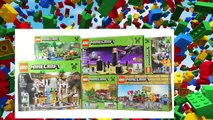 LEGO Minecraft Sets Review Items, Plants, & Generated Structures