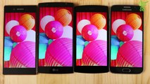 Vật Vờ   So sánh màn hình hiển thị BPhone và Xperia Z4, LG G4 và Samsung Gala