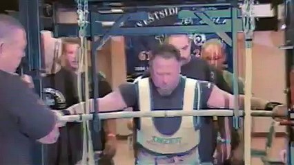 Chuck Vogelpohl 1175 lb World Record Squat