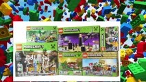 LEGO Minecraft Sets Review Mobs Minifigures