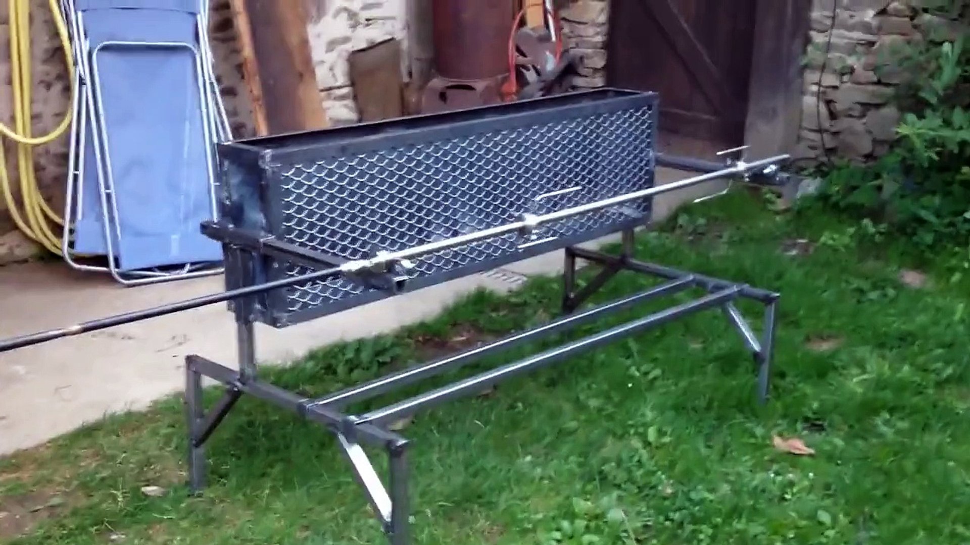 BBQ MECHOUI AVEC MOTEUR ESSUIE GLACE/ WINDSHIELD WIPER MOTOR BARBECUE -  video Dailymotion