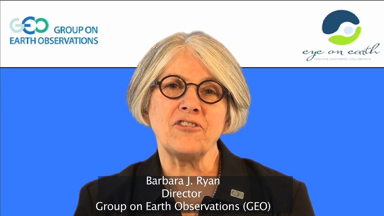 Barbara Ryan - Eye on Earth Summit 2015
