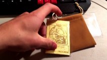 Golden yugioh card! Metal yugioh card! rarest yugioh ever! Dark magician Metal