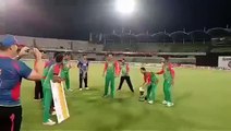 Tigers celebrated ODI and T20 BD  vs Pakistan Taskin