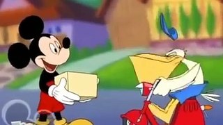 Mickey makes a gift for Minnie