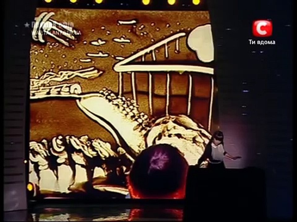 Kseniya Simonova Winner of "Ukraine's Got Talent" -  Requiem of Sand