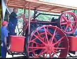 Rumley Oil Pull and Avery Steam Engine on Rock Crusher