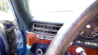 Mercedes W116 6,9 start up sound