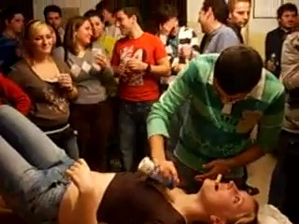 Erasmus 2007 winter semester partying in gospos