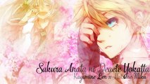 Vocaloid Cover Sakura Anata ni Deaete Yokatta Kagamine Len x Hatsune Miku