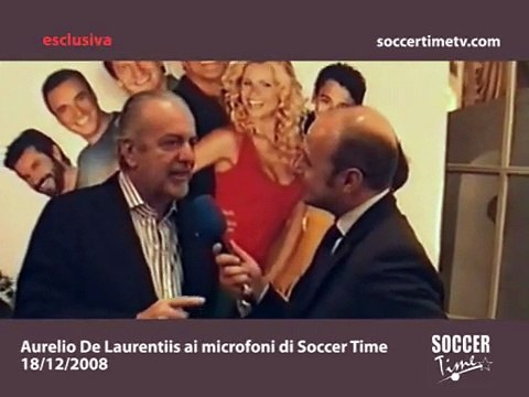 DE LAURENTIIS A SOCCER TIME: MARADONA NEL FUTURO DEL NAPOLI, COME LO DIRA' IL TEMPO