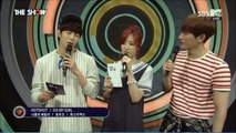 150602 Eunjung(은정), Zhou Mi(조미) & VIXX Hongbin(홍빈) MC CUT @ THE SHOW