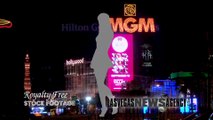 Las Vegas Stock Video Footage Free UHD Ultra HD 4K Strip Sin city