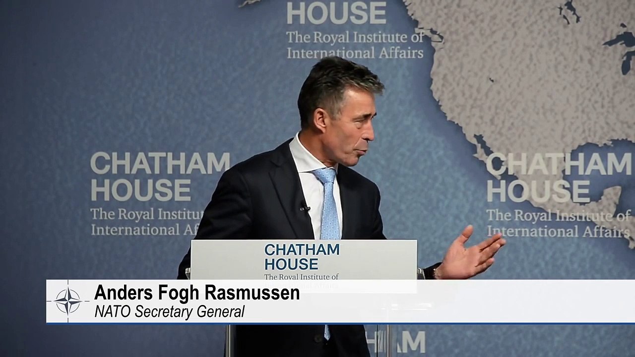 Future NATO - Speech NATO Secretary General at Chatham House, London, 19 June 2014 - Part 1/2