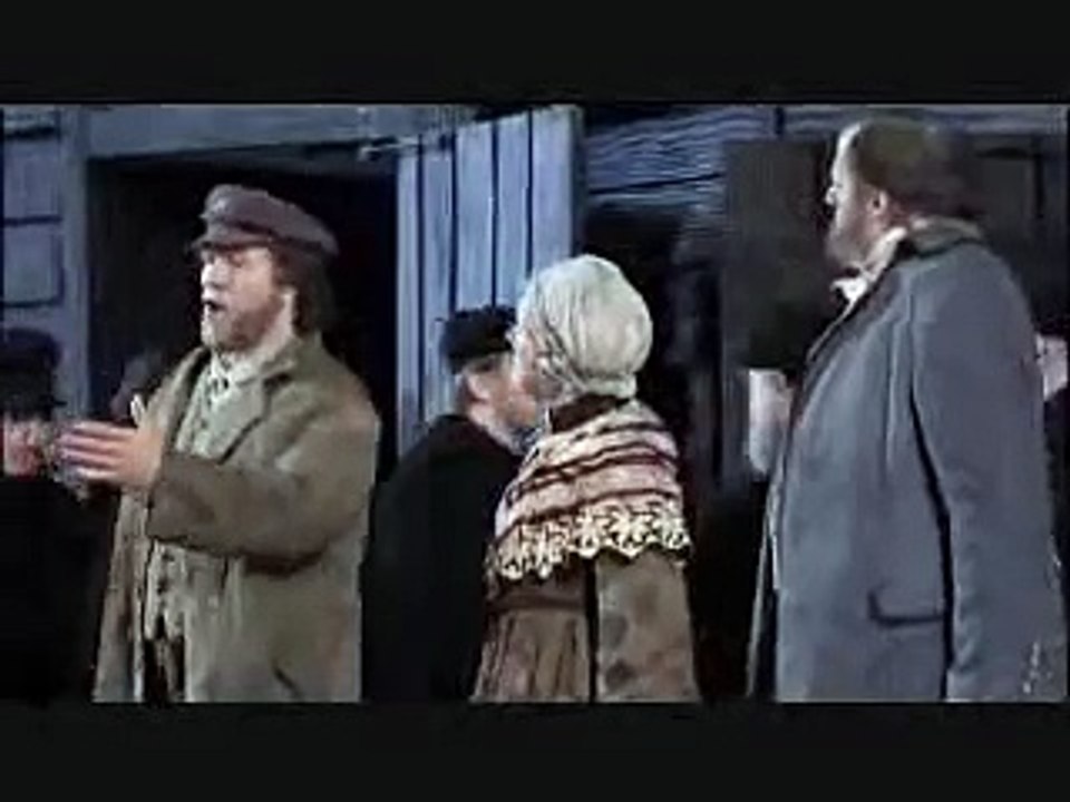 Mob scene from Peter Grimes