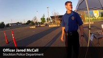 Experience Stockton Police's agility test