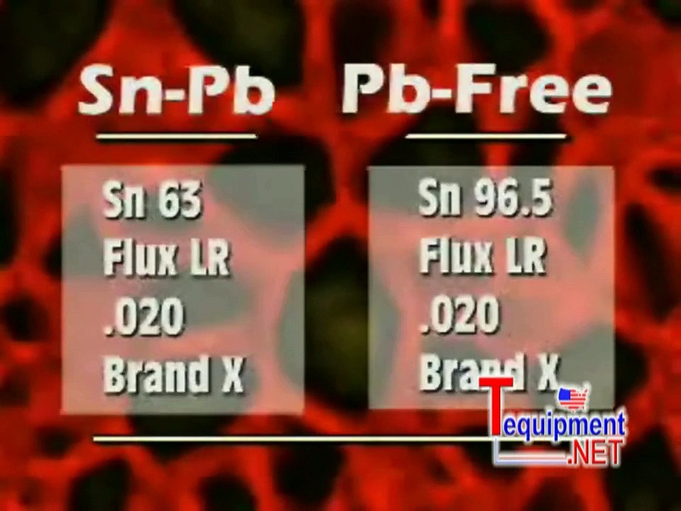 Hakko Leaded VS Lead Free Soldering PB  Free