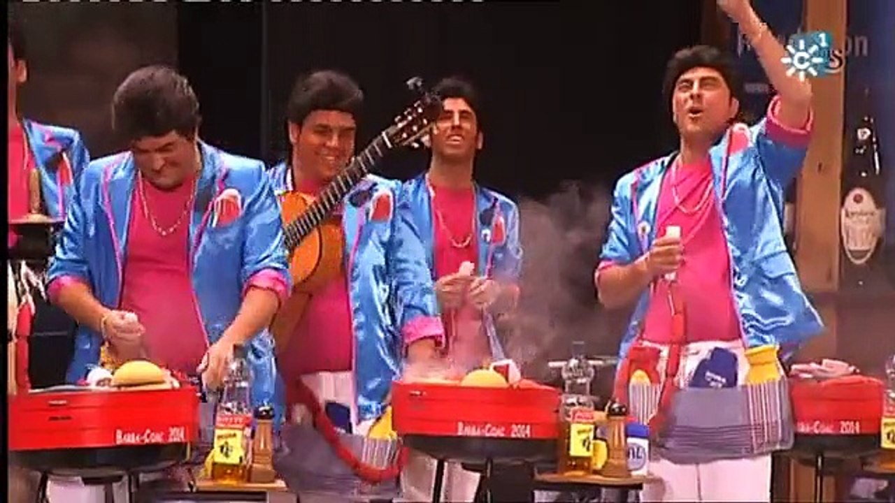 Chirigota. Los Georgie Dann de Santa Maria del Mar SEMIFINALES | Carnaval Cádiz 2014