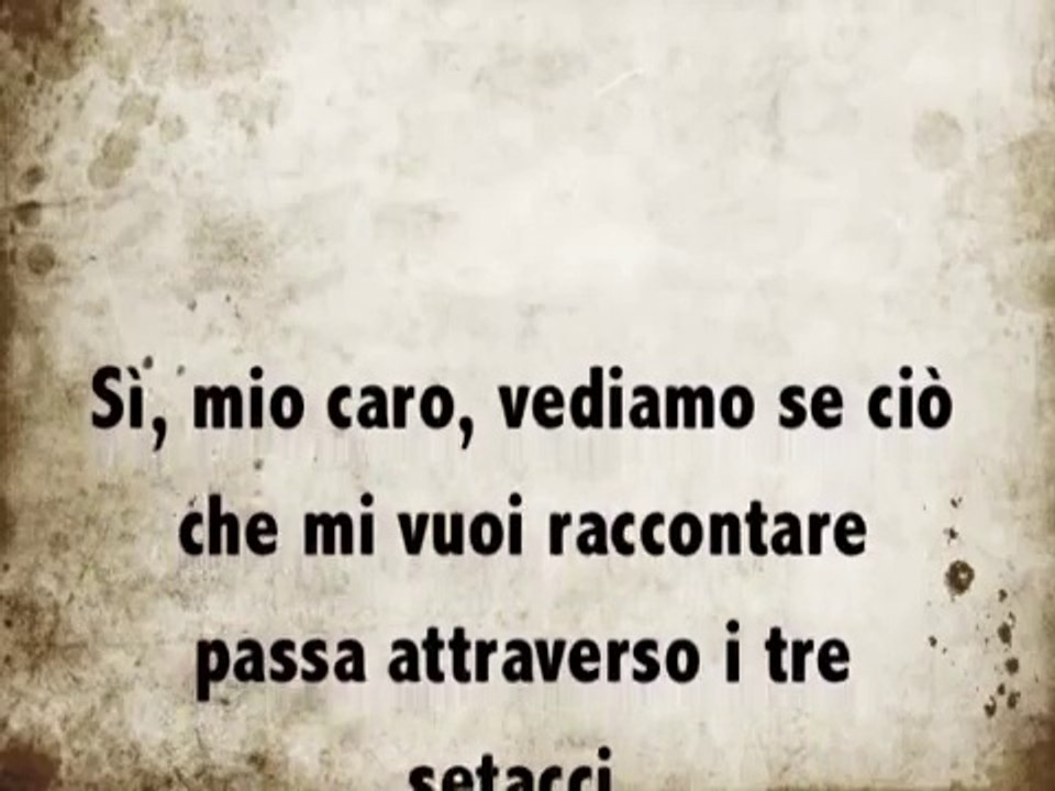 I tre setacci di Socrate