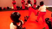 KICKFIT SELF DEFENSE and FITNESS in COOPER CITY, FL  (GRN - BRW  6 - 9 SPARRING)