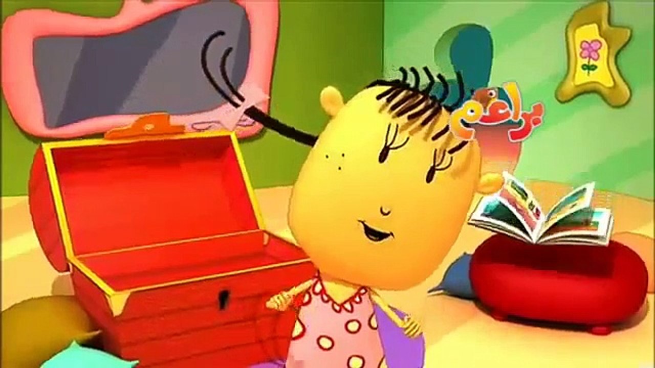 نان و ليلي العاصفة الرمليه قناة براعم