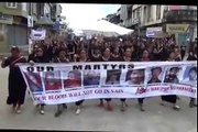 2015 :: Manipur Burning-tribals Rally in black (9 tribals killed by Security)