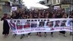 2015 :: Manipur Burning-tribals Rally in black (9 tribals killed by Security)