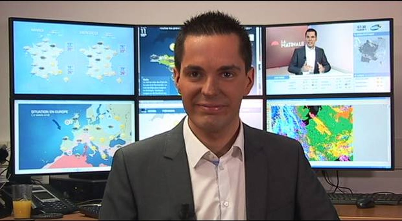 Météo semaine prochaine : pluies et vents forts au nord-ouest