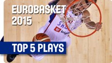 Top 5 Plays - Day 6 - EuroBasket 2015