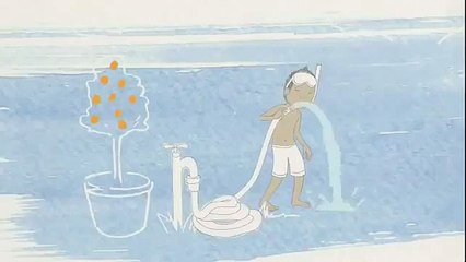 Bita Water Bottle Cartoon TV Commercial