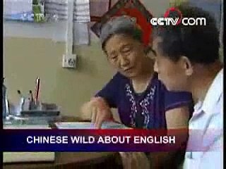 Chinese wild about learning English