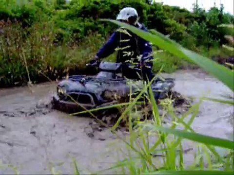 Kawasaki Brute Force Atv Riding